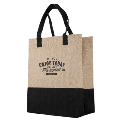 ถุงผ้ากระสอบ Jute Tote Bag